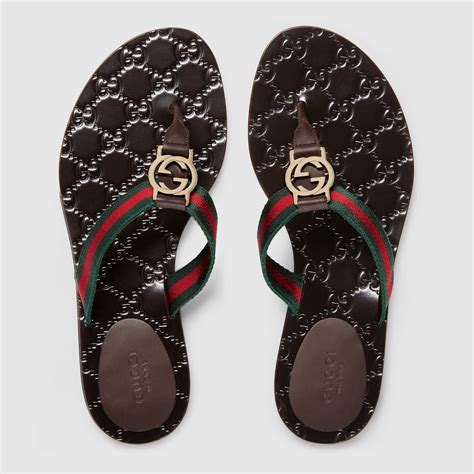 gucci thong jelly sandals|Gucci thong sandals for cheap.